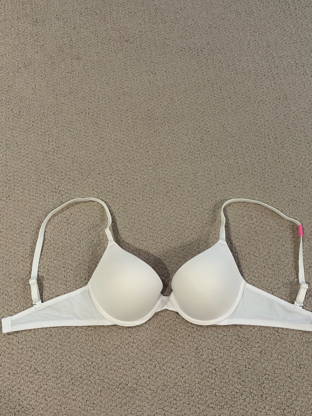 PINK Victoria's Secret White Push-Up Bra